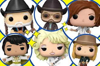 create your own custom funko pop ready to 3d print, 3d bjd ugc model