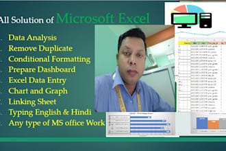 clean, format, merge, split excel data
