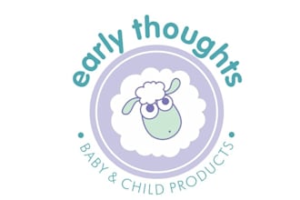 design minimal attract kids brand logo