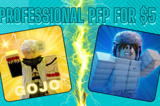 create a cool roblox profile picture for your avatar