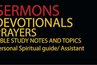 write christian sermons, devotions, articles, presentations