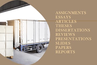 craft port logistics, maritime shipping powerpoints, case study research slides