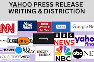 write yahoo press release, press release distribution and tech PR distribution