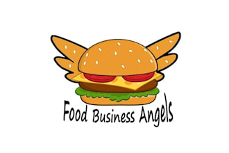design top quality pizza burger food based logo