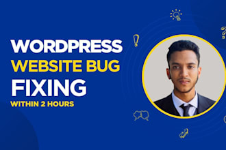 fix wordpress bug or wordpress errors or wordpress critical errors