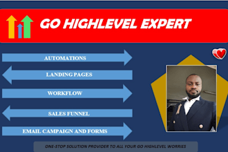 be your gohighlevel expert, set up ghl workflow automation