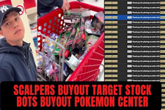 do buying bot, pokemon center bot, tcgplayer bot auto purchase bot, scalping bot