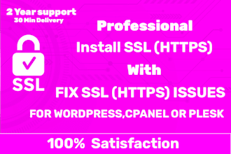 install cloudflare SSL certificate and fix https issues