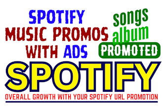 do viral spotify promotion, spotify album track music promotion