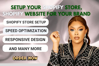 set up a profitable shopify store shopify website for your brand