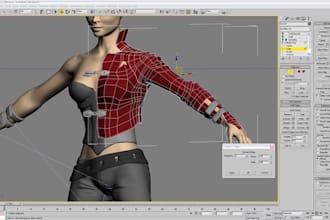 make evo x for second life mesh with rigging and animation for use in secondlife