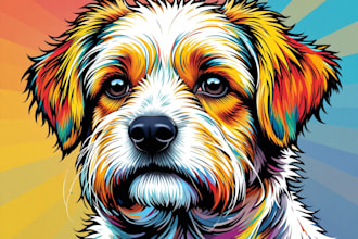 create graffiti pop art canvas designs and murals