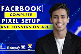 setup meta facebook pixel conversion API and ga4 server side tracking via GTM