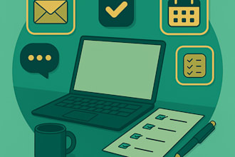 offering remote administrative and organizational support as a virtual assistant