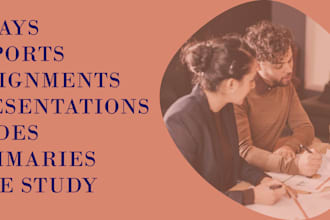 do assigned business, predictive analysis, big data projects, case study, report