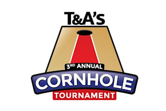 design beautiful corn hole tournament logo
