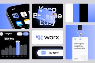 modern tech, ai, app icon or software startups logo for your business or website