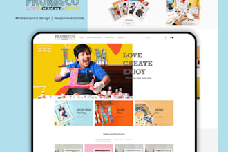 design awesome website and landing page