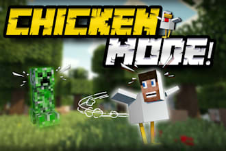 minecraft chicken mode thumbnail