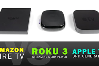 develop roku sdk channel ,fire tv, apple tv and firestick tv app