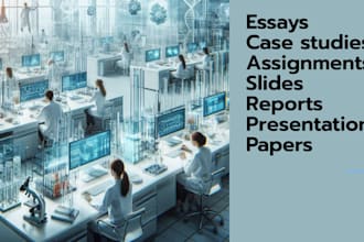 do science, biotechnology, case study, laboratory research, assigned business