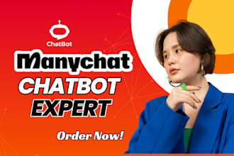 create a manychat chatbot for customer support and automation