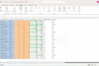 clean, format and organise your excel spreadsheet