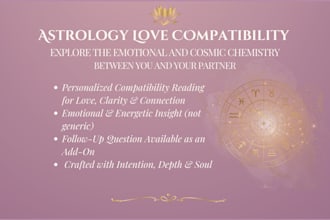 give you a romantic astrology compatibility reading for you and your partner