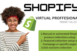 do vestiaire and product listing collection level work on shopiy and management