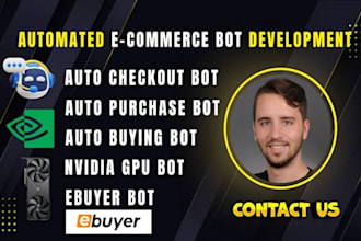 build auto purchase bot, popmart bot, auto buying bot, auto checkout bot