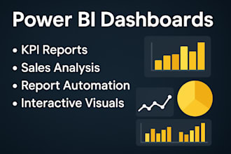 build modern and automated dashboards in power bi