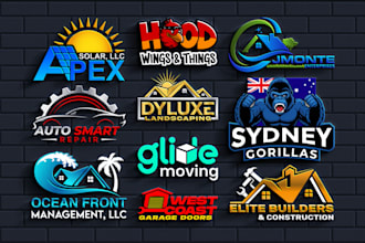 do logo design and brand identity for company nd business
