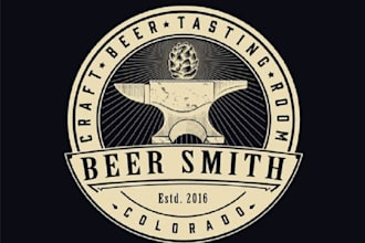 design modern craft beer tasting room logo