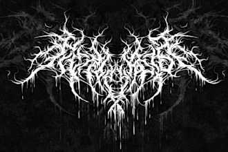 design a heavy metal logo