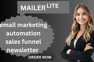 do mailerlite email marketing newsletter automation landing page design mailer