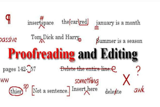 do for you content writing, proofreading and editing