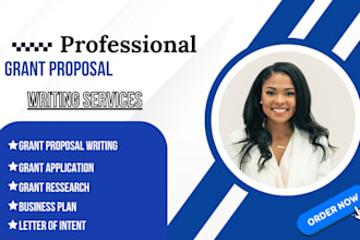 do grant research, apply for grant, grant proposal, rfp, and business plan
