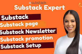 do substack promotion substack newsletter and substack page that attract reader