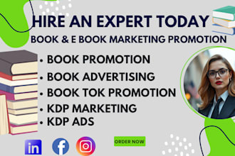 do amazon kindle ebook marketing booktok promotion, amazon kdp ads advertising