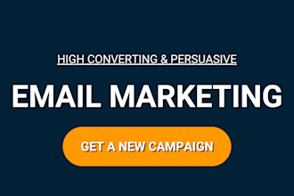 copywrite email marketing campaigns to generate sales