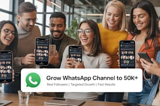 boost whatsapp followers, 50k members whatsapp channel, whatsapp group community