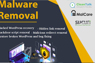 fix wordpress errors, clean malware secure your website