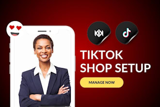 setup tiktok shop, tiktok shop ads, fix tiktok dropshipping shop for marketing