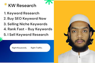 do manual keyword research for organic traffic growth