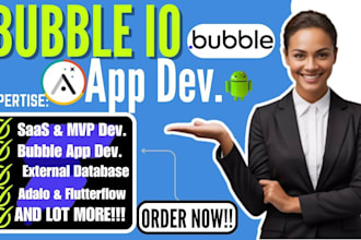 build bubble app bubble io saas web app bubble io mvp web app adalo flutterflow