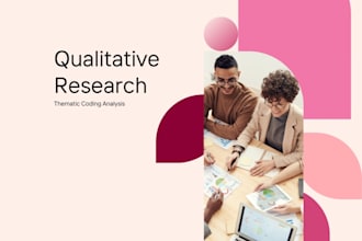 do research, qualitative data analysis with nvivo software and proposals