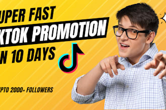 do organic tiktok promotion