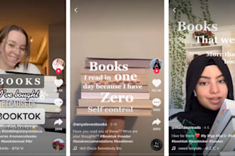 do viral book or ebook promotion tiktok booktok video amazon kdp ebook marketing