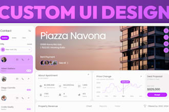 design modern saas dashboard UI in figma for web apps