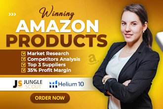 run helium 10 for amazon product research and amazon keywords research